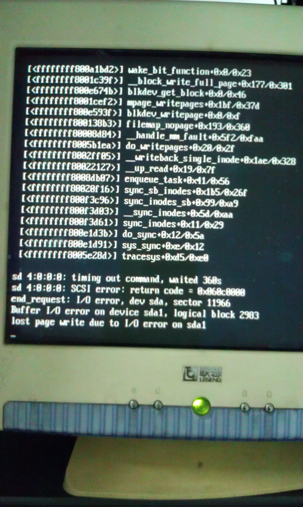 elinks error reading from socket